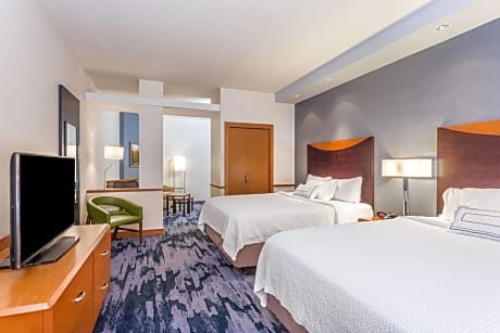 Junior Suite, Multiple Beds (2 Queen Beds and 1 Double Sofa Bed)