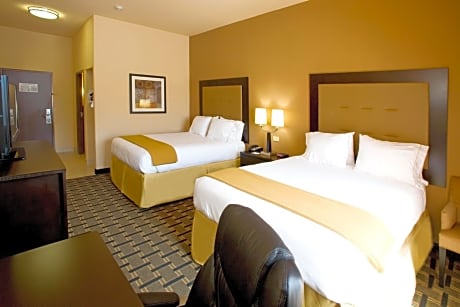 2 Queen Suite Communication Mobility Accessible Roll in Shower Extra Floor Space