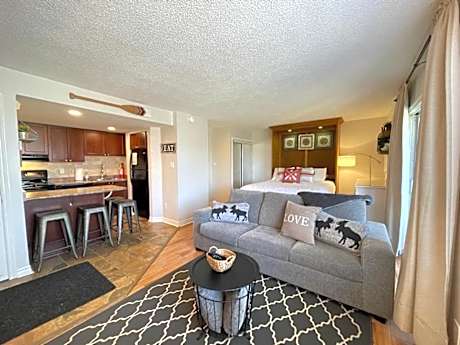 Modern Mountainside Ski In/Ski Out Studio at Blue