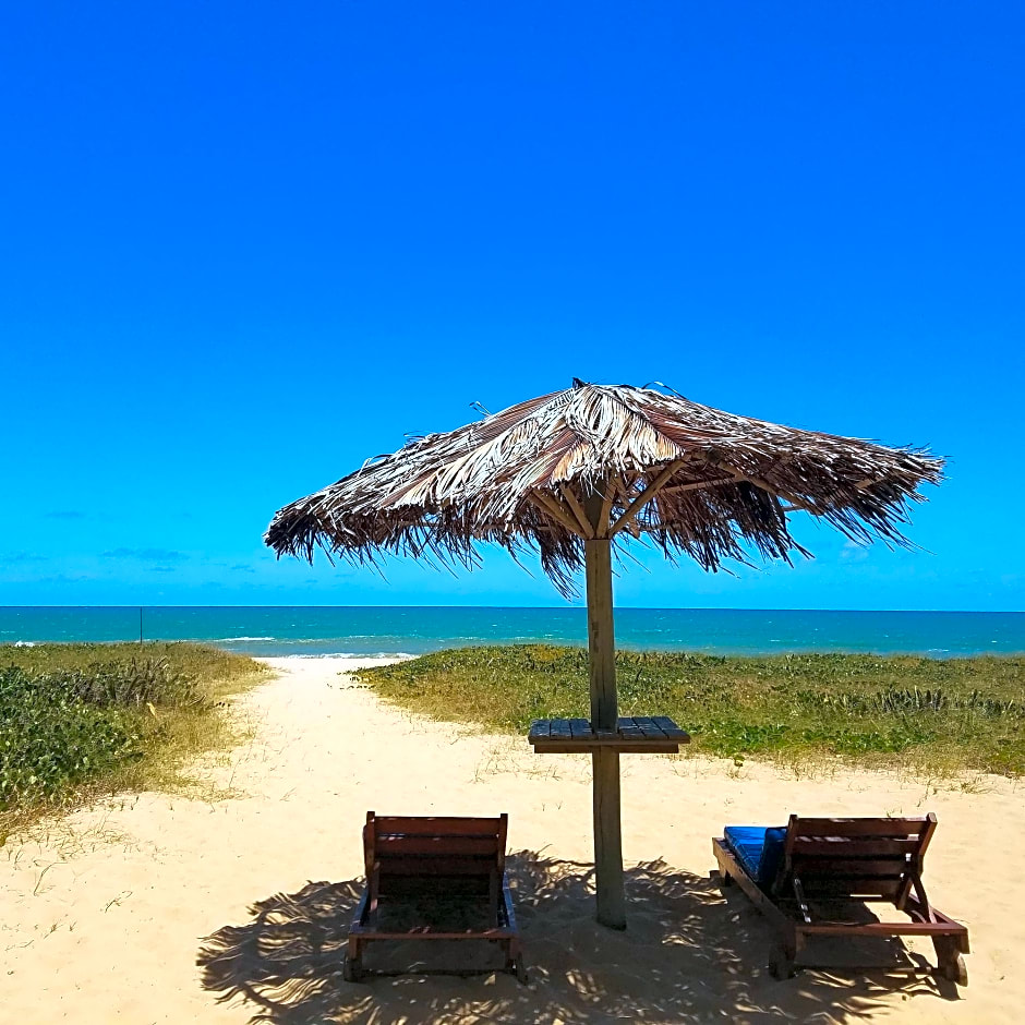 Pousada Praia das Ondas - Pe  na areia