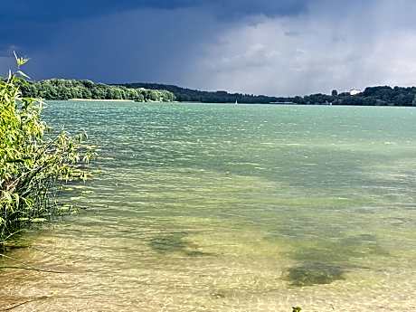 Mazurska Ostoja na Półwyspie - domki przy samym jeziorze