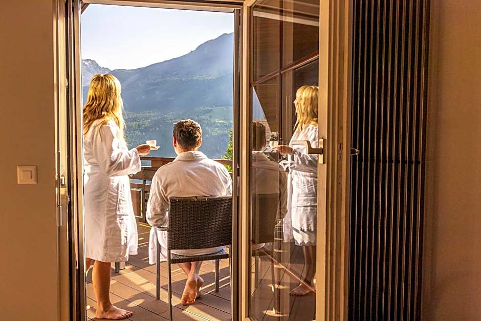 Waldhotel Fletschhorn Private Whole Hotel in Saas-Fee 360 Alpine Views & Sauna