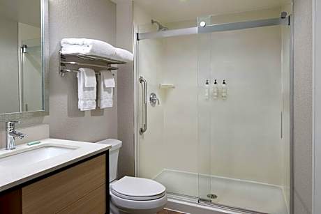 Jetted Tub Suite, Studio, 1 King, Sofa bed