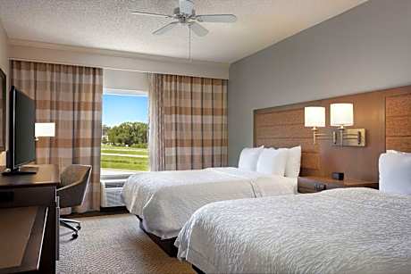 Queen Studio Suite with Two Queen Beds - Non-Smoking