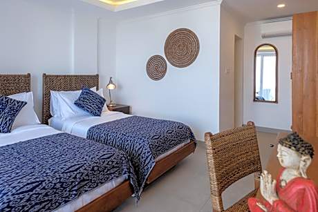 Deluxe Double Room with Pool and Sea View