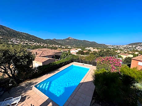 Superb villa with sea view and private pool