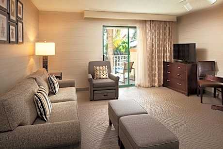 1 Bedroom 2 room Suite, Courtyard view, Balcony