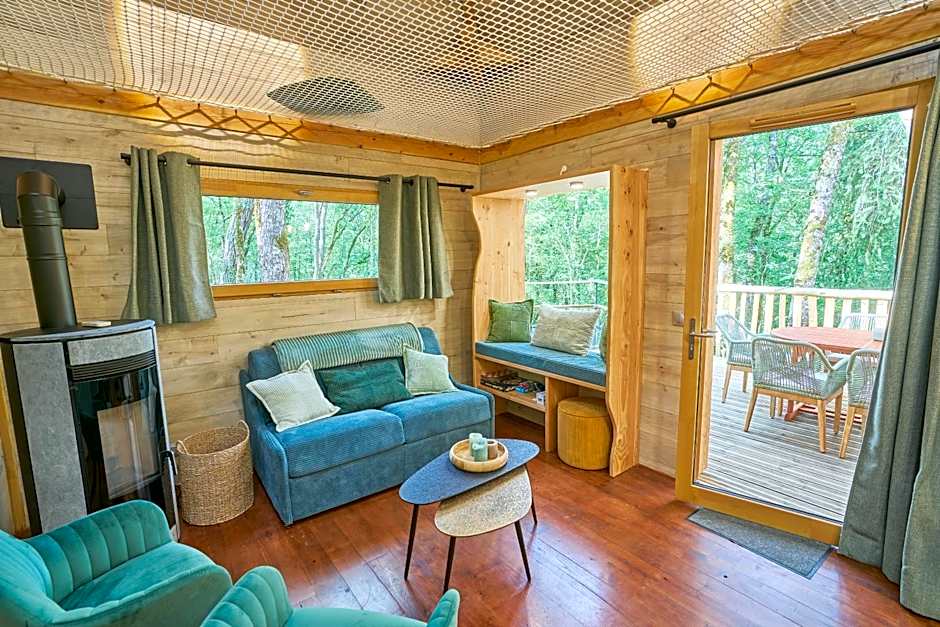 Nid'en'Ô cabanes et spa Lot et Dordogne