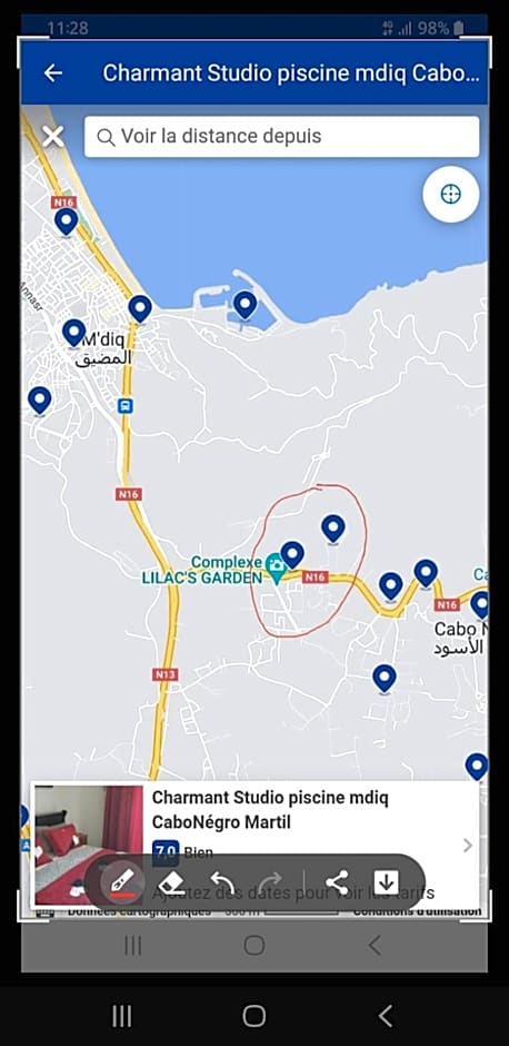 Studio avec piscine Cabo Dream à Cabo négro