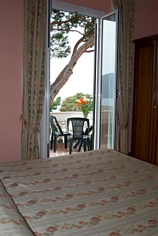 Double or Twin Room with Balcony and Sea View