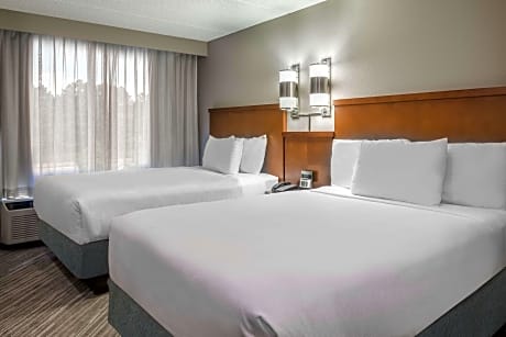 Two Double Beds High Floor (with sofa bed)