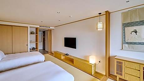 Kumonoue Fuji Hotel Premium room - No Mt Fuji view with open-air bath