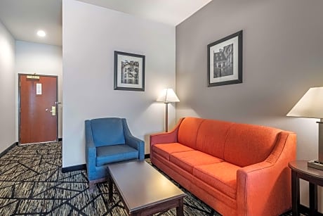 Suite-2 Queen Beds, Mobility Accessible, Communication Assistance, Bathtub, Non-Smoking, Full Breakf