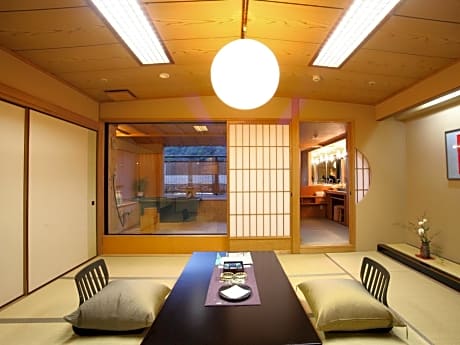 Japanese-Style Superior Room with Open Bath - Sansui