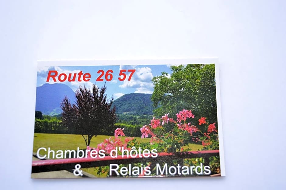 chambres d'hôtes des Bauges ROUTE 26 57