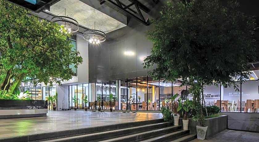 The VELO'S hotel and BMX pump track