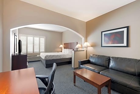 Suite-1 King Bed, Non-Smoking, Second Bed Queen Sofabed, Wireless High-Speed Internet, Microwave And