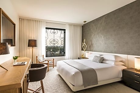 Premium King Room with Tub and Walk-In Shower