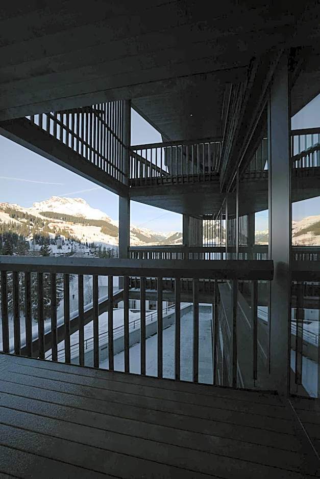 New Hotel Kristberg in Lech with SPA, outdoor pool and view