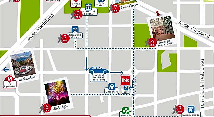 ibis Barcelona Pza Glories 22
