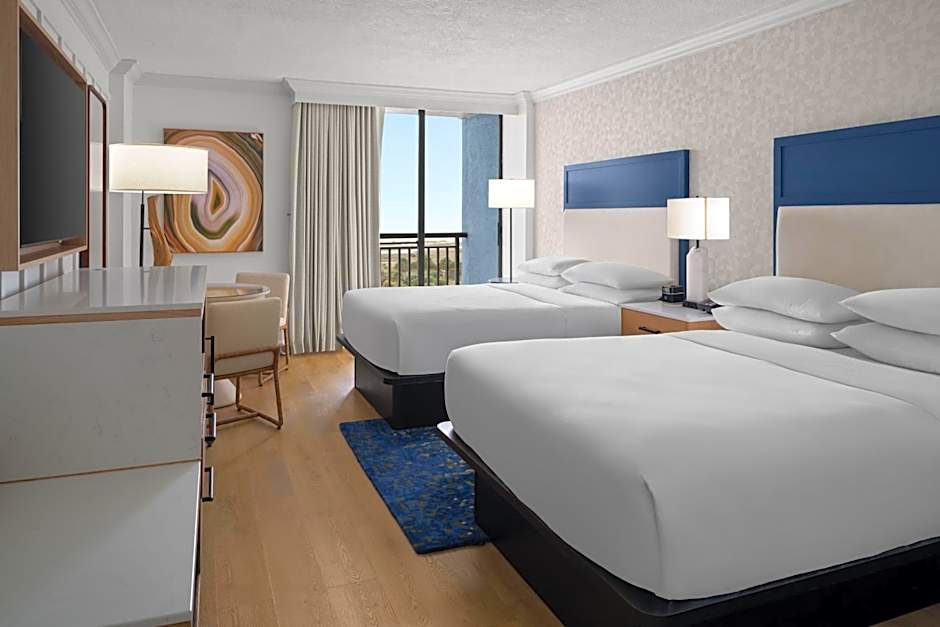 Photo 1 of 4 of Gulf 2 Queen Beds Guestroom, Poolside, Balcony