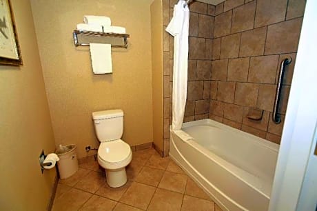1 King Mobility Hearing Accessible Tub Suite Non-Smoking