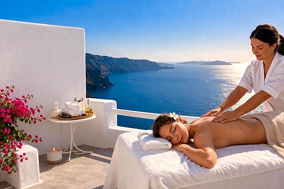 Sun Rocks Boutique Hotel - Caldera View Suites & Sunset Dining Experience