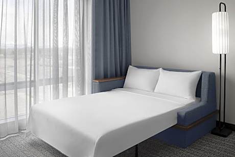 King Room with Transfer Shower, Roll-In Shower and Sofa Bed - Mobility Access
