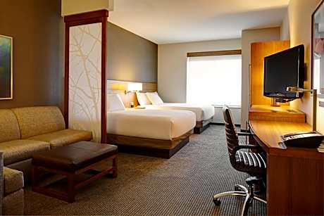 Queen Room with Two Queen Beds and Sofa Bed
