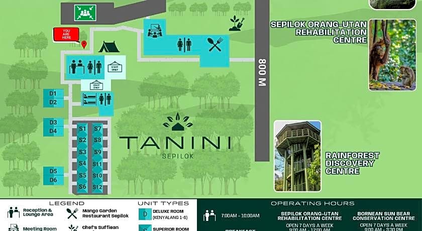 Tanini Sepilok Formerly Known As Nature Lodge Sepilok