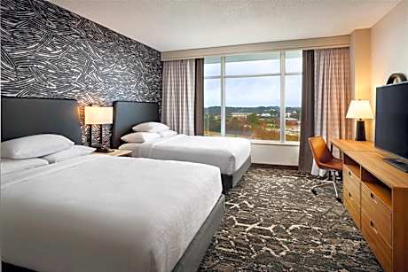 Suite with Two Queen Beds and Roll-In Shower - Mobility/Hearing Access