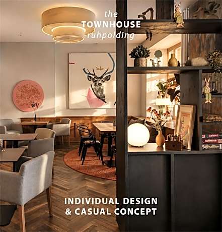 The Townhouse Ruhpolding - Individual Design & Casual Concept - Chiemgau Karte
