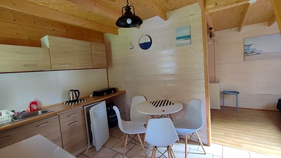 Piętrowe DOMKI KLIF 6os,Duże tarasy Dzika plaża Łąka Bociek Cisza Szlaki rowerowe Pieski 25zldzien