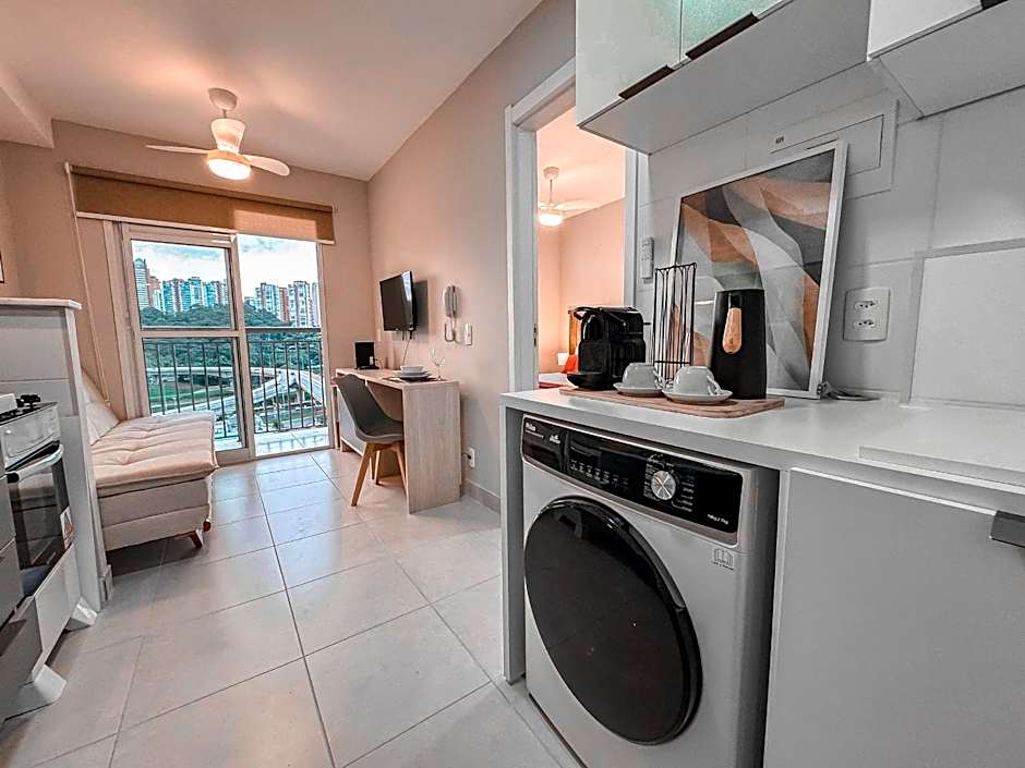 RStar- Modern 1 Bedroom Apartment in Chac. Sto Antônio, 5 minutes from João Dias Station, Vibra, Nestlé and Burle Max Park