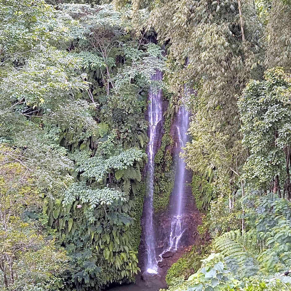 Munduk Tutub waterfall view