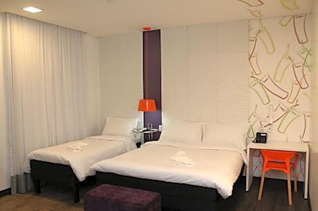 Standard Apartment with One Double Bed and One Single Bed