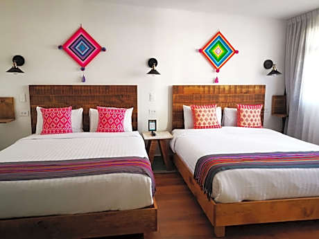 Deluxe Double Room with Two Double Beds