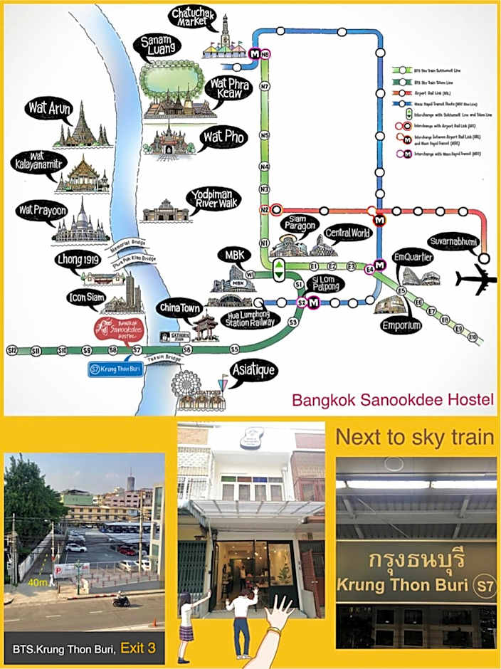 Bangkok Sanookdee Hostel