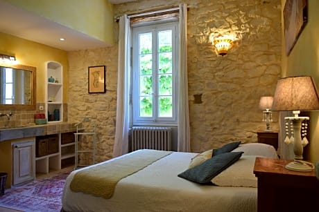 Double-Supérieure-Salle de bain privée séparée-Vue sur Parc