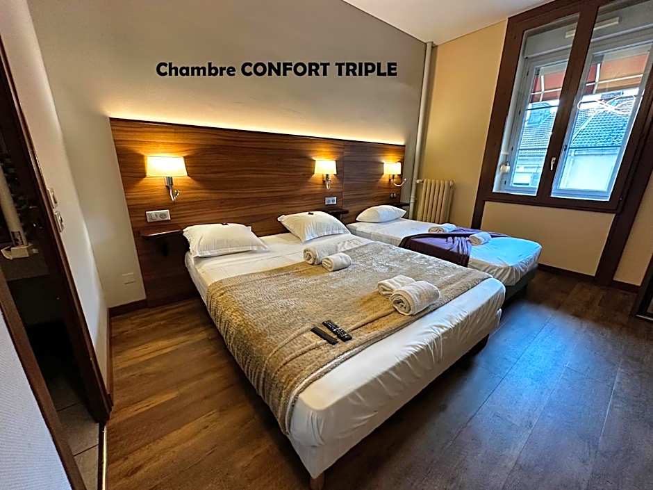 Hôtel Terminus - Pizzeria Pizz'a gogo - salle de sport - face à la gare