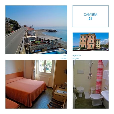 Double or Twin Room with Partial Sea View
