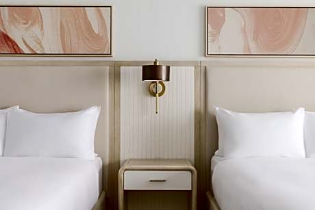 Gulf Front Queen Room with Two Queen Beds and Balcony