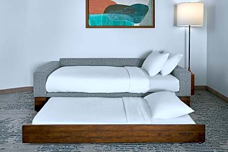 Two-Bedroom Suite with Roll-in Shower - Mobility and Hearing Accessible