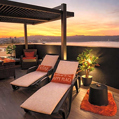 Moonlit Terrace Escape