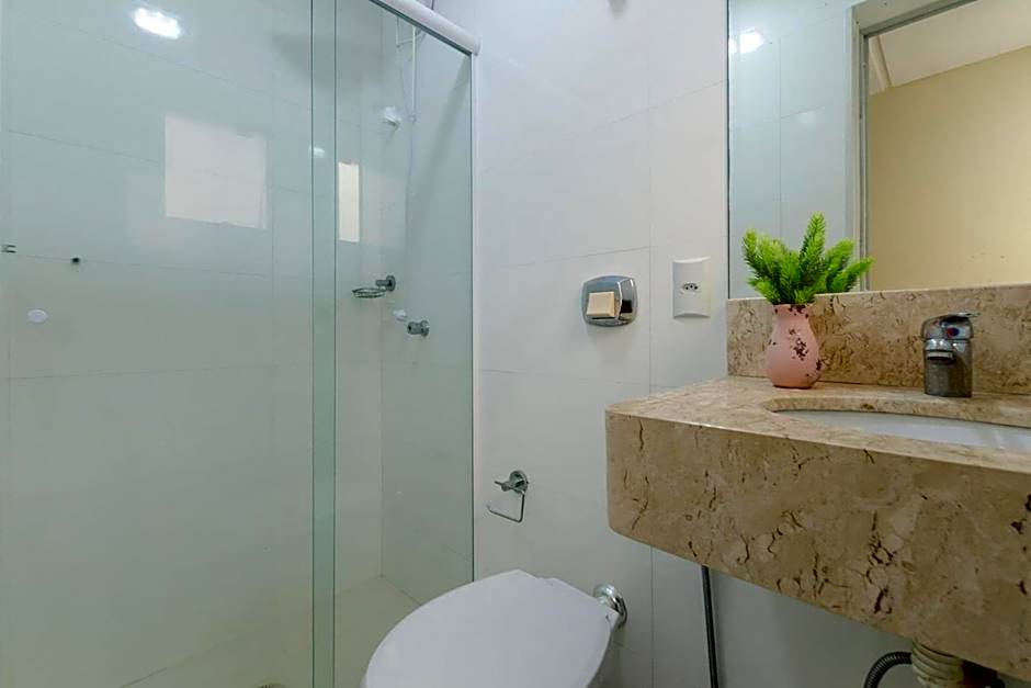 Apartamento pé na areia – 1 min da Praia Central