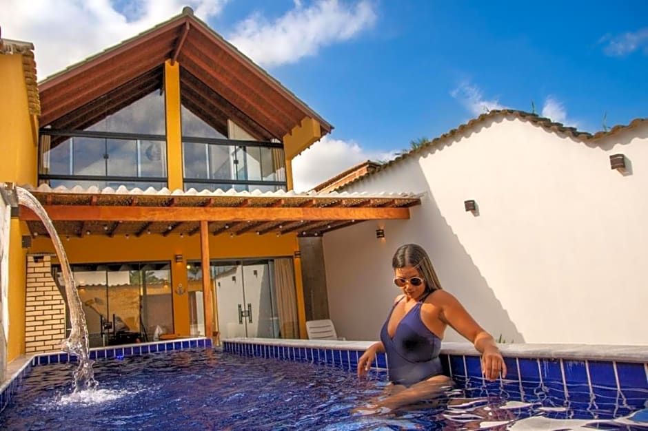 Chalé Privativo na praia