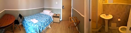 Single Room with Single Bed and Private Bathroom