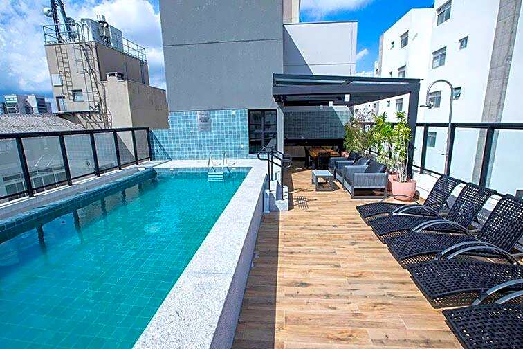 Studio W BE Moderno próximo da PUC e Allianz Parque bem Pertinho