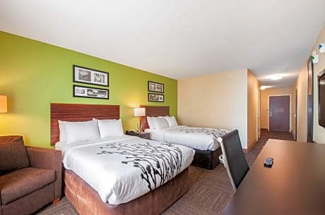 Double Room with Two Double Beds - Accessible/Non-Smoking