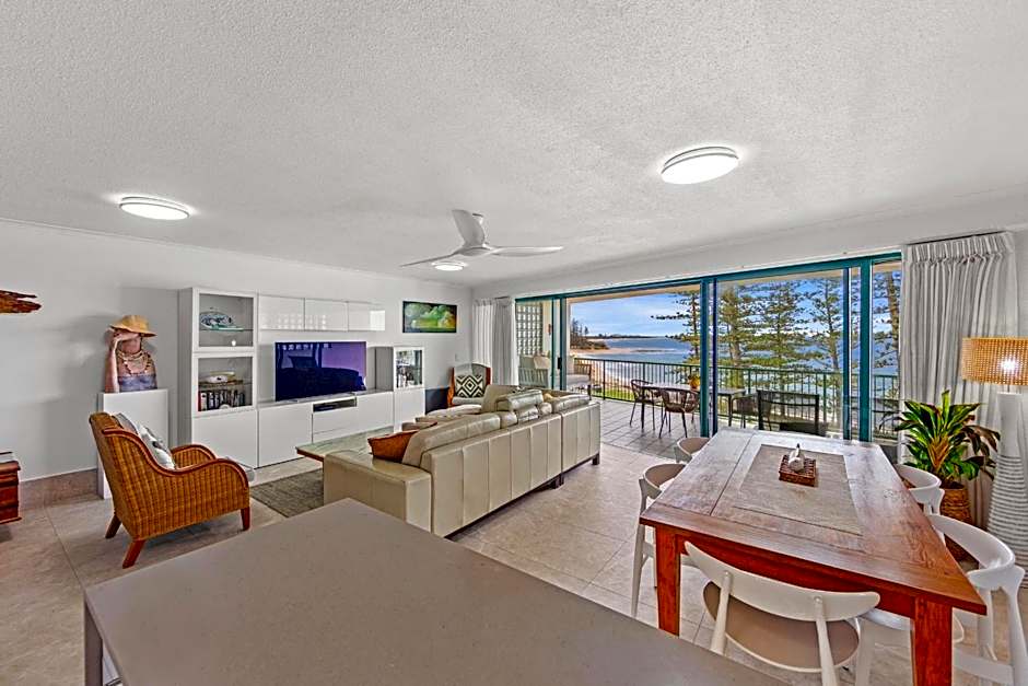 The Norfolks on Moffat Beach